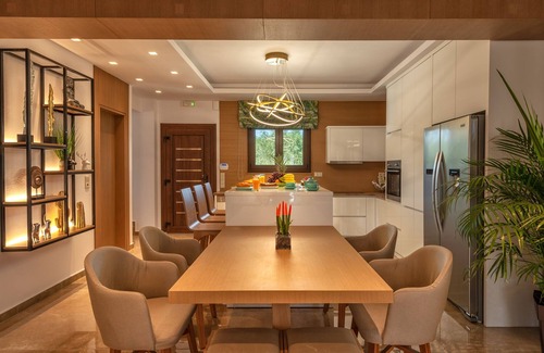 Dafni Villa | Ivoni Villa, an Iconic Summer Retreat! Child friendly Villa, Outdoor Playground!