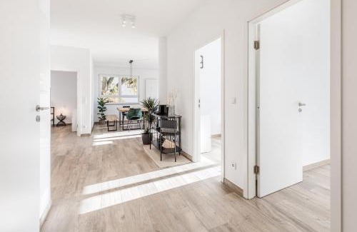 Erlangen Apartment | JAMA - Stilvoll&Modern, Zentral, Uni, Freies Parken, Große Gruppen, WLAN