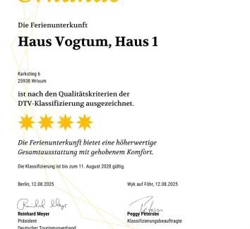 Wrixum House | Karkstieg 6 Whg 1 Vogtum