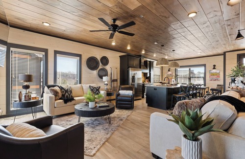 Sevierville Cabin | Kids’ Paradise + Adult Relaxation – Pool, Waterpark, & Views!