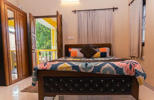 Anjuna Villa | King Studio at Portuguese villa by Goaround Homes