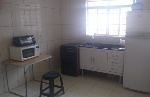 Indaiatuba Apartment | Kitchen, living room, bedroom, bathroom with laundry