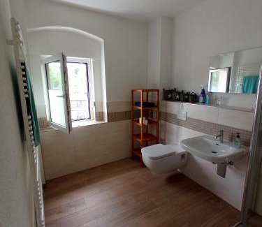 Teuchern Apartment | kleine 1-Raum-Ferienwohnung mit hohem Komfort