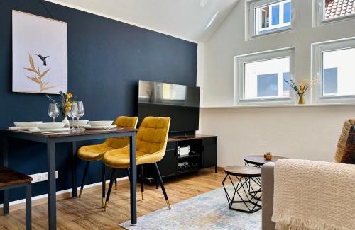 Wehrda Apartment | KOLIBRI - Design Maisonette - Nintendo Switch, Streaming, Bikestore, E-Wallbox