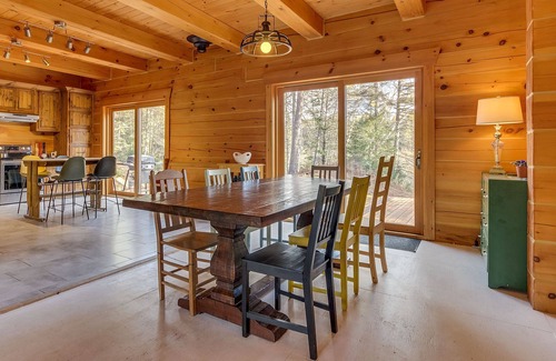 Mauricie Ski Chalet | L'Anse 750 sur la rivière Sacacomie