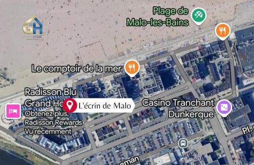 Malo-les-Bains Apartment | l'Ecrin de Malo - Vue Mer