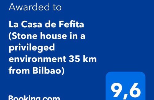 Valle de Mena House | La Casa de Fefita (Stone house in a privileged environment 35 km from Bilbao)