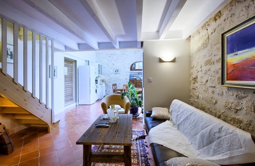 Verac House | La Grange d'Oustaud with Pool, Countryside Views, and Authentic Charm