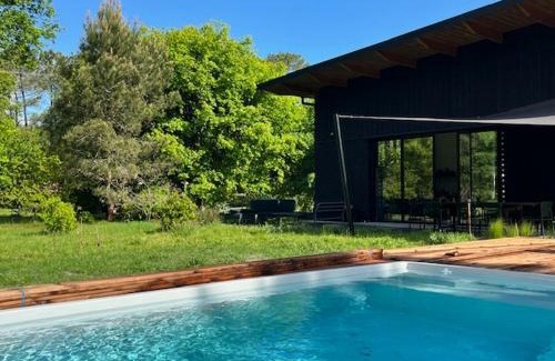 Onesse-et-Laharie Villa | La Maison dans l'Airial, maison d'architecte en pleine nature, PISCINE