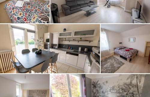 Nevers House | La maison des Ducs, terrasse, BBQ, Proche centre