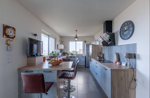 Asnelles House | La Marée - Face à la mer et avec piscine privée