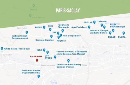 Bures-sur-Yvette Apartment | La Prairie - 4 chambres, parking, jardin