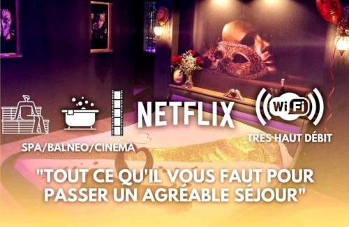 Roannes-Saint-Mary Villa | La prestigieuse Sauna Balnéo Ciné