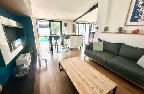 Port District House | La Romerel/Maison piscine/400m plage et commerces!