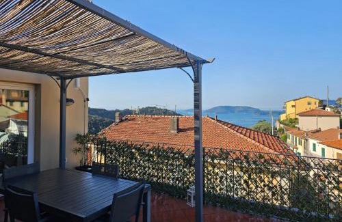 Pitelli Apartment | La Terrazza sul Golfo dei Poeti con vista mare