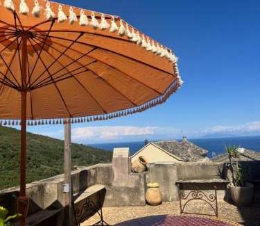 Mausoleo Apartment | La Tour Morazzani , Heritage Floor with Sea View Cap Corse