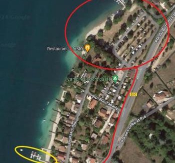 Bilieu Apartment | LAC CASA 60' Sixties-style flat with terrace overlooking the lake 300 m