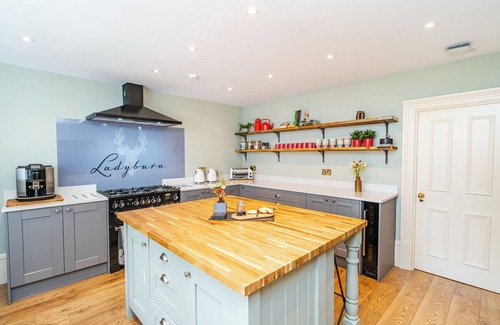 Maybole House | Ladyburn House: Luxury Ayrshire Country Retreat Hot Tub, Sauna, Gardens