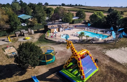 Naucelle House | Lake Bonnefon campsite * - 25 m2 (25 m2 (2 bedrooms) with bathrooms 5 people