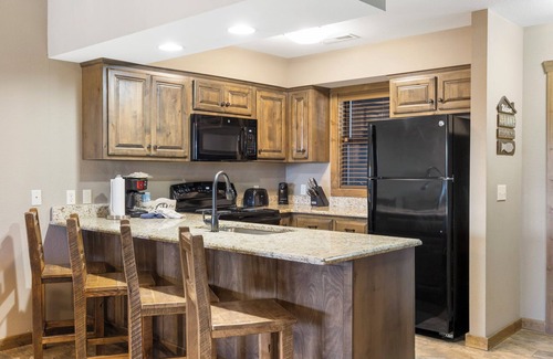 Indian Point Condo | Lake Condo for 10, Free Use of Kayaks + Many More Resort Amenities. Ticket & Golf Deals!