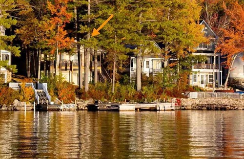 Blodgett Landing House | Lake Sunapee Stunning Waterfront House - Sunset and Mountain Views for up to 10
