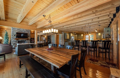 Swanton House | Lakefront Chalet w/Dock, Hot Tub & Fireplace