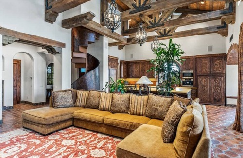 Indio Apartment | Lakefront Hacienda w/Pool, Dock & Casita