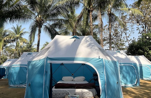Khalapur RV Rental | Lakeside Glamping in Dome Tents at Off The Grid Glamps