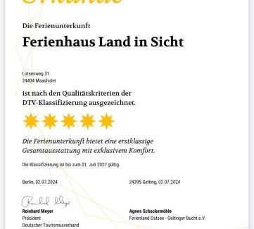 Maasholm-Bad House | Land in Sicht