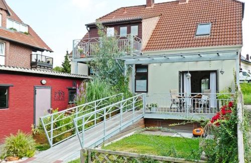 Elsfleth Apartment | Landgang I 90qm² mit Garten