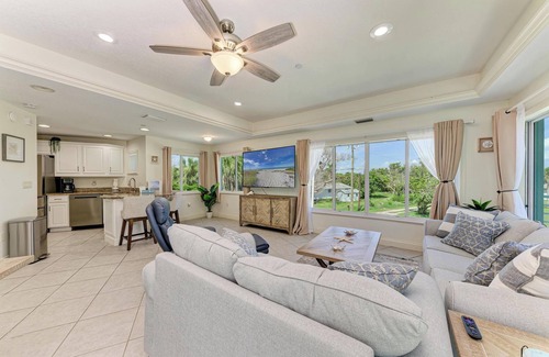 Englewood House | Large Beach Side Townhouse Condo with views of Gulf. Steps to the beach!
