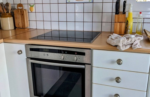 Melissopetra Villa | Large modern 4 bed/bath villa overlooking sea & fishing village (sleep 10)