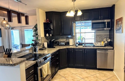 Ludlam House | Laurel House Miami, Spacious Pool home, Billiards, Tiki, BBQ
