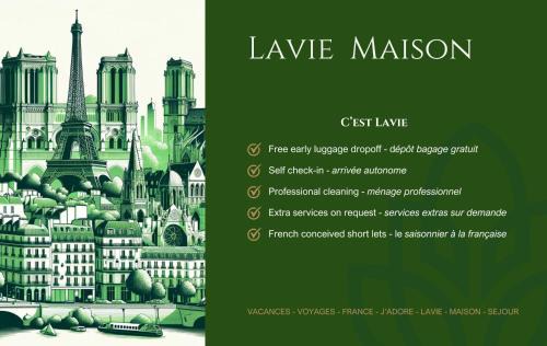 Auteuil Apartment | Lavie Maison AC and Terrace