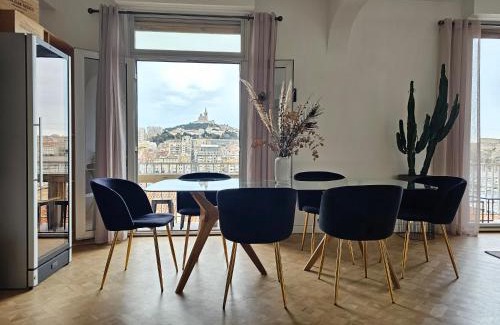 Hotel-de-Ville Apartment | Le Belvédère du Vieux-Port - Amazing View