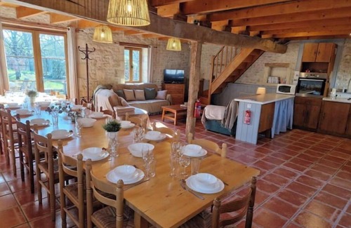Genouille House | Le Bois Fleuri 3 Cottages 18 People Private Swimming Pool