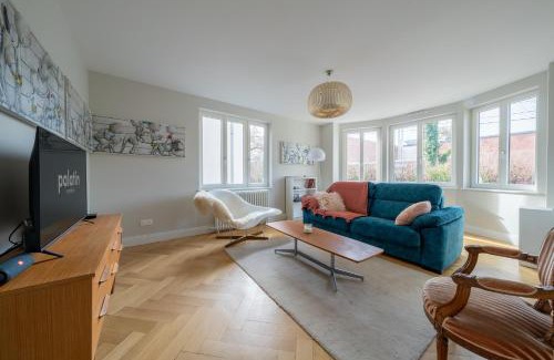 Koenigshoffen Est Apartment | Le cocon d'Emma, terrasse, jardin et élégance dans maison de Maître