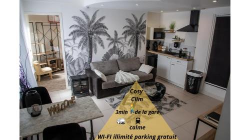 Toulouse East Apartment | Le COSY Toulouse 3 min de la Gare à pieds Parking gratuit ventilateur