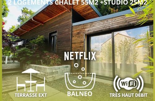 Foucherans Ski Chalet | LE COTTAGE Zen LOVE