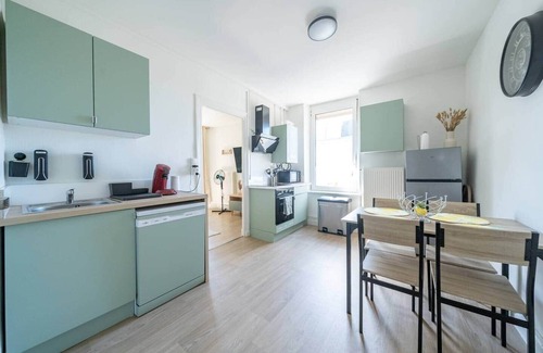 Homecourt Apartment | Le Julie -Spacious - 5 pers' - 3 beds - Railway station 500m