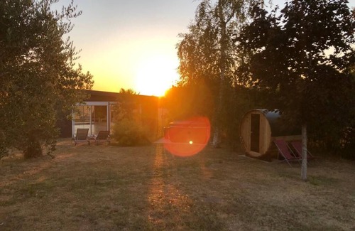 Chemille-sur-Deme House | Les bambous gîte 3 * Enclosed heated swimming pool, spa, Sauna 2h30 from Paris
