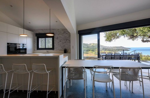 Saint-Florent Villa | Les Terrasses de Fromentica - Villa Luxueuse Avec Piscine vue Mer