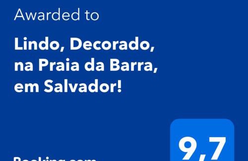 Barra Apartment | Lindo, Decorado, na Praia da Barra, em Salvador!