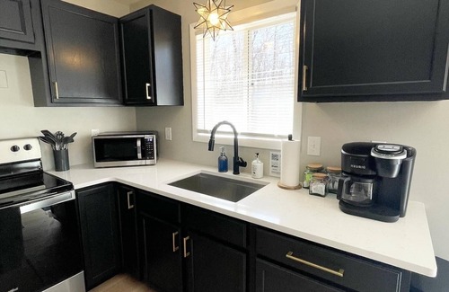 Markey Township Ski Chalet | Little Black House 5 Minutes to Higgins Lake