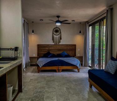 Chemuyil Apartment | Loft Colibrí - Santuario Apartments