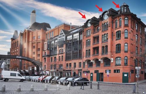 Altonaer Fischmarkt Apartment | LOFT-Panoramablick-HAFEN & ELBE!