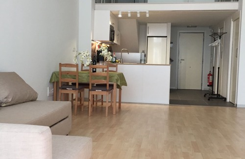 Patraix Apartment | Loft with terrace of 24m2, swimming pool, garden and garage.