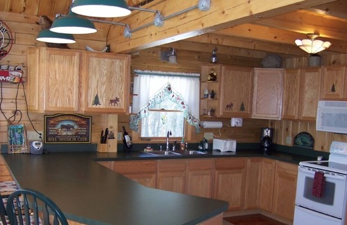 Rockwood Cabin | Loon's Nest Log Cabin/Waterfront. Pontoon boat available for rent
