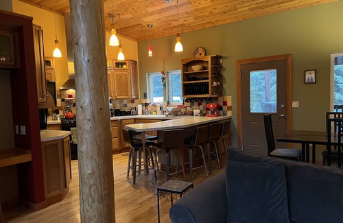 Bear Creek House | Lovely home in the woods, with hot tub and campfire ring