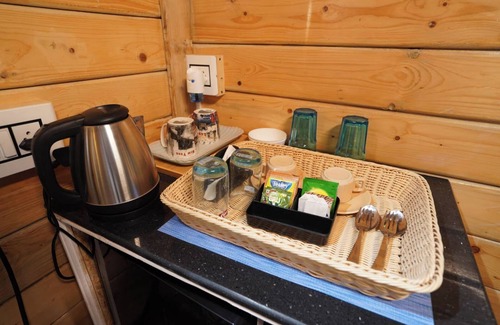 Kukatpalli Cottage | Lovely Wooden Cottage KPHB - A Dreamy Getaway with Nature, Wood, and a Jacuzzi.